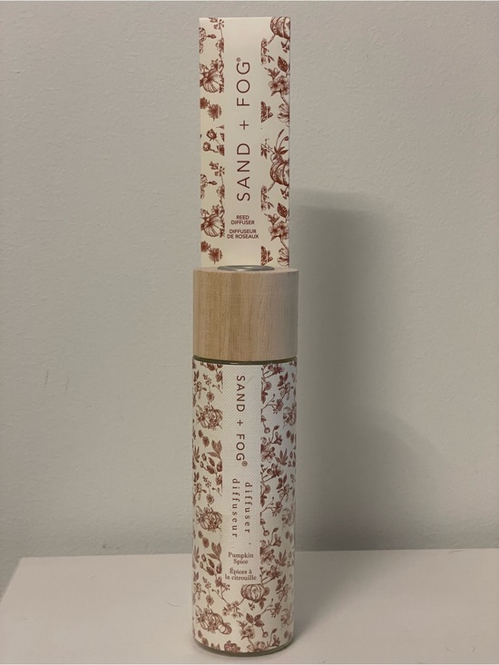 Sand + Fog Other - NWT SAND + FOG Pumpkin Spice Reed Diffuser 3.38 FL OZ/ 100 ML
